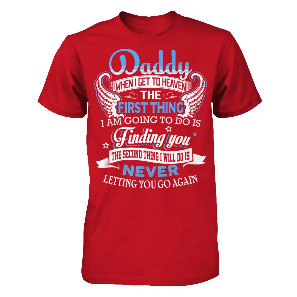 When I Get To Heaven Gildan - Short Sleeve Tee Red