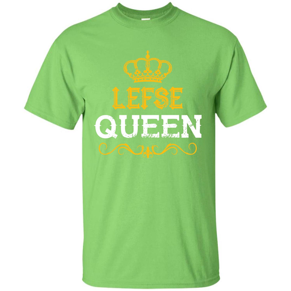 Norsland T-shirt Lefse Queen T-shirt Lime