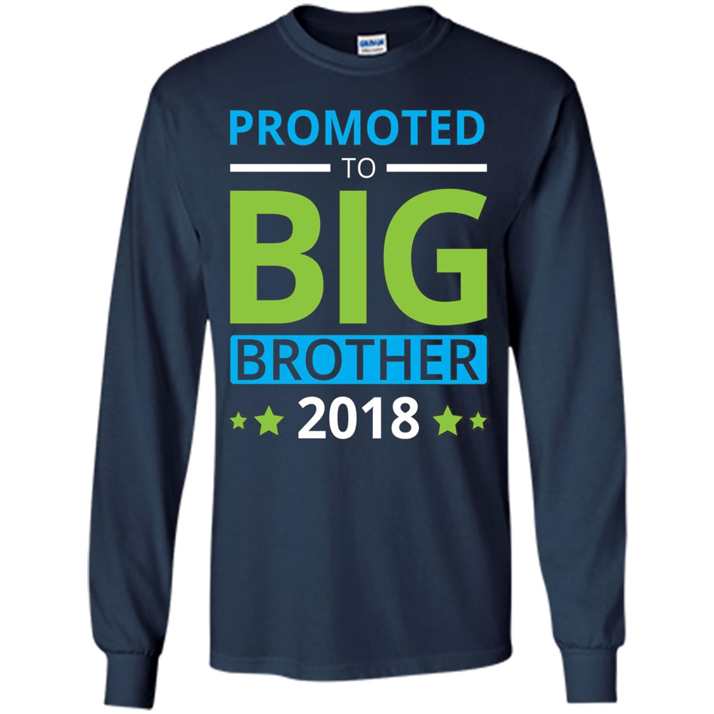 Brothers T-shirt Promoted to Big Brother 2018 T-shirt Navy