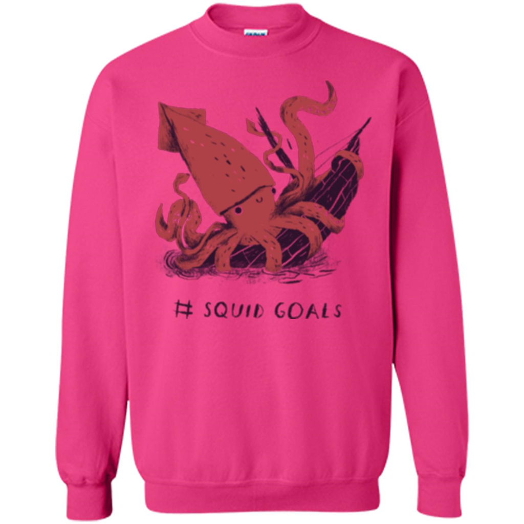 Squid Goals T-shirt Squad Goals T-shirt Heliconia