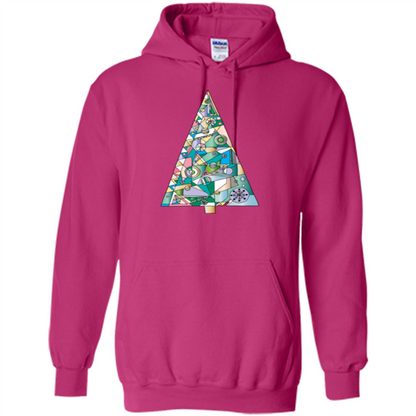 Xmas Tree T-shirt Heliconia