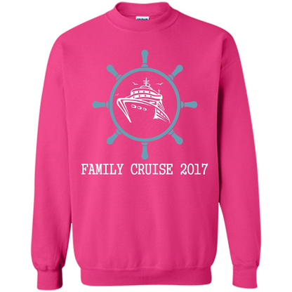 Family T-shirt Family Cruise 2017 Heliconia