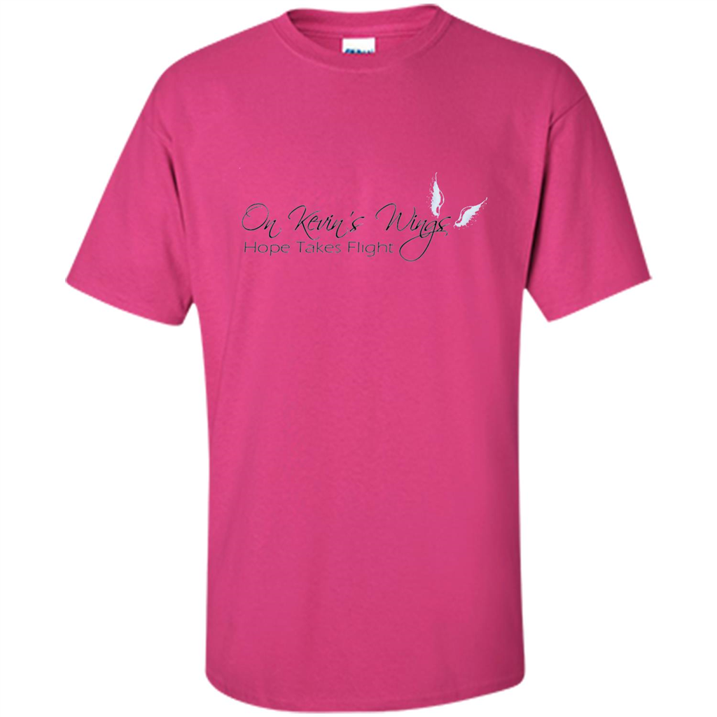 On Kevin's Wings T-shirt Hope Takes Flight Heliconia