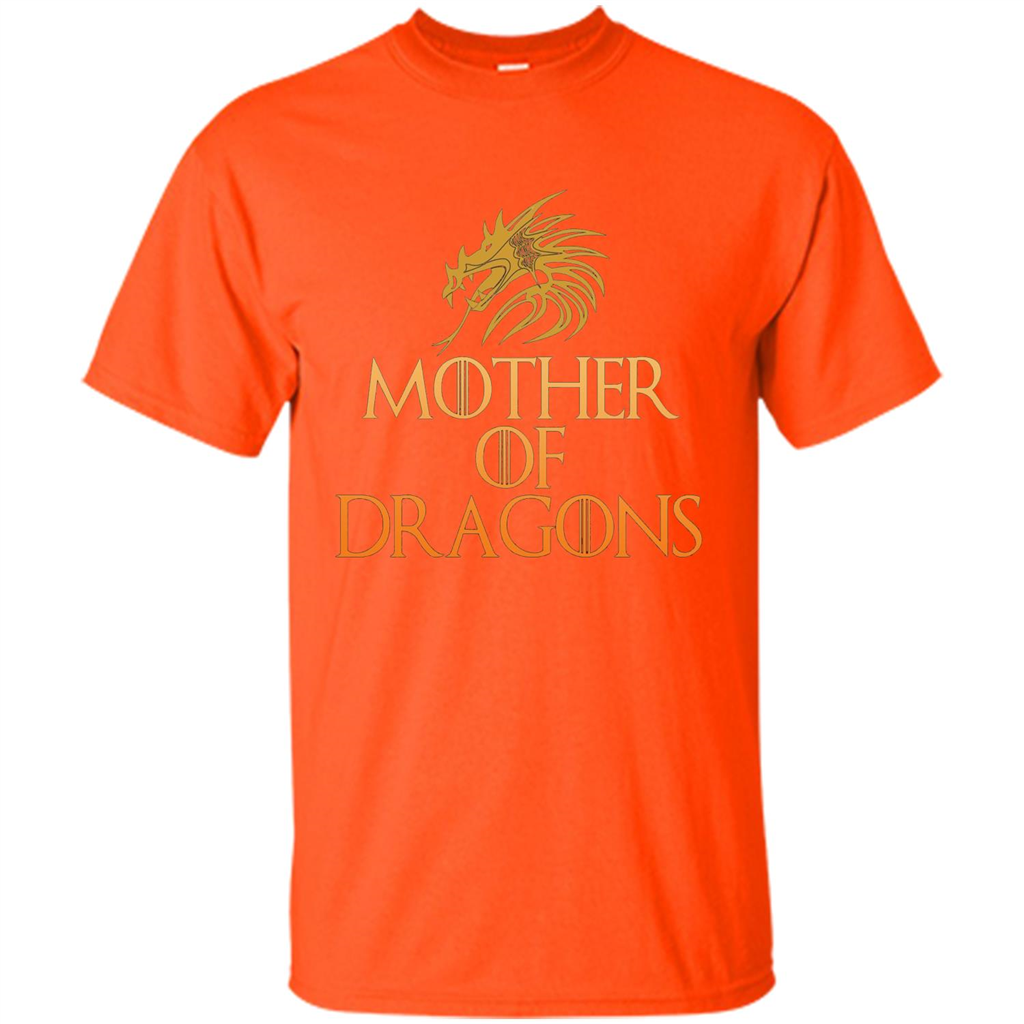 Mother Of Gragons T-shirt Orange