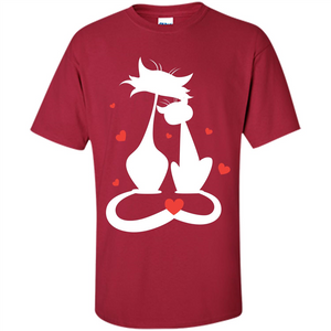 Cat Lover T-shirt Cat Couples