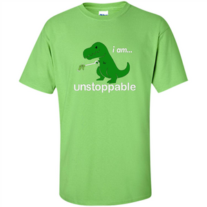 Rex Dinosaur T-shirt I Am Unstoppable