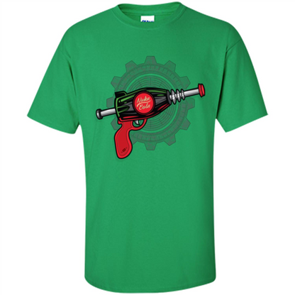 Nuka Cola Gun T-shirt Irish Green