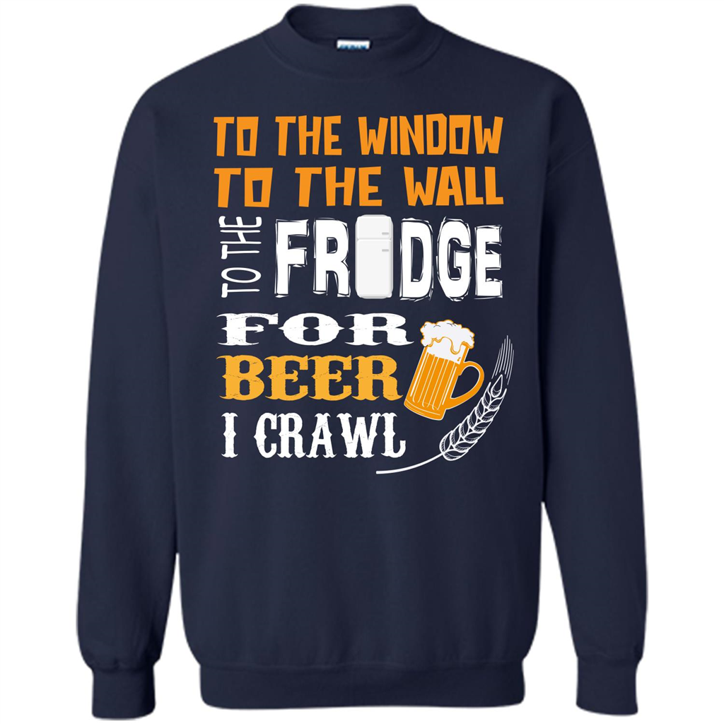 Beer. For Beer I Crawl T-shirt Navy
