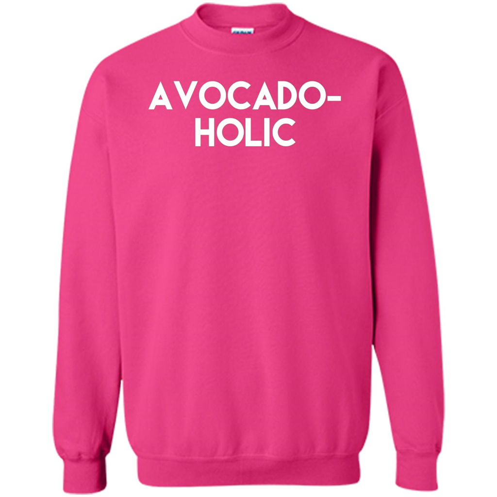 Avocado-Holic Avocado Funny Humorous Trending T-shirt Heliconia