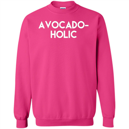 Avocado-Holic Avocado Funny Humorous Trending T-shirt Heliconia
