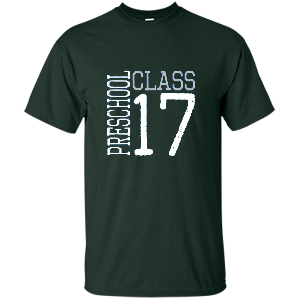 Preschool Class 2017 T-Shirt Forest Green