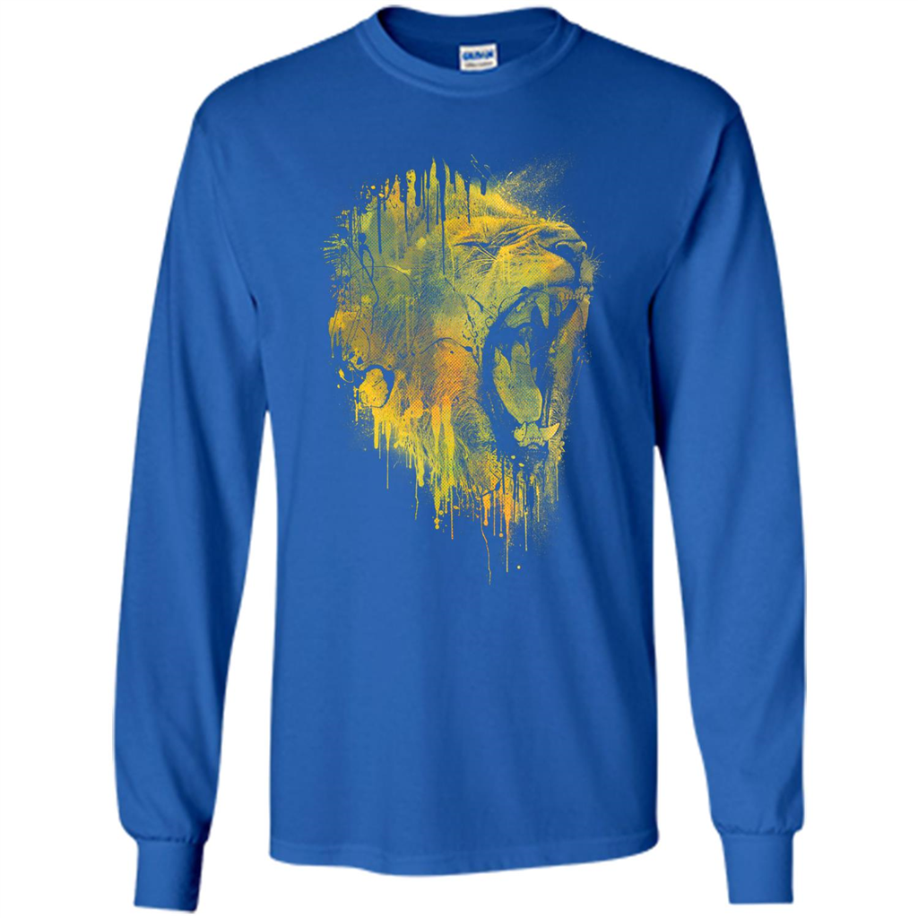 Lion Drip T-shirt Royal