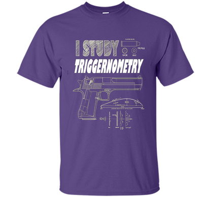 I study Triggernometry T-shirt Purple