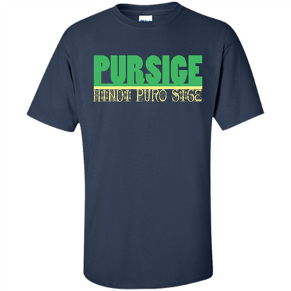 Pursige T-shirt Navy