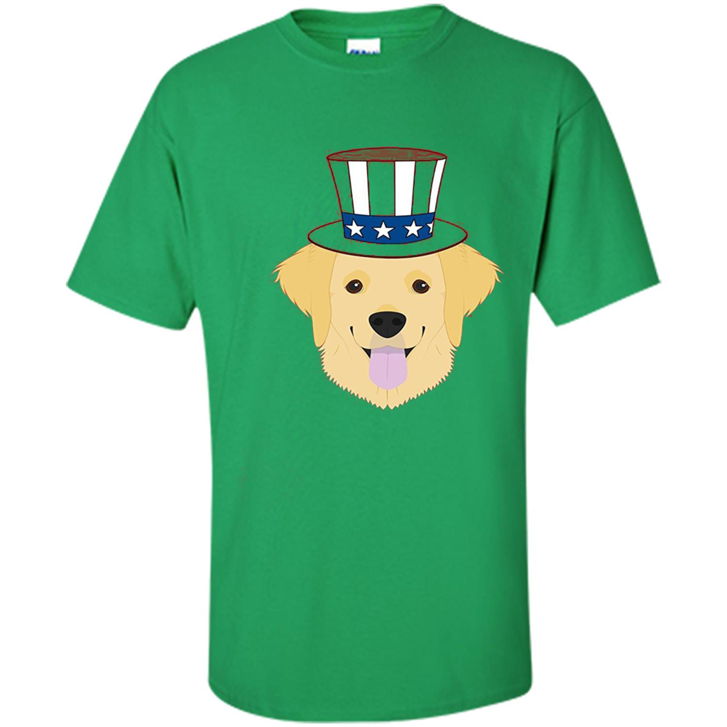 Dog Lover T-shirt The 4th of July Irish Green