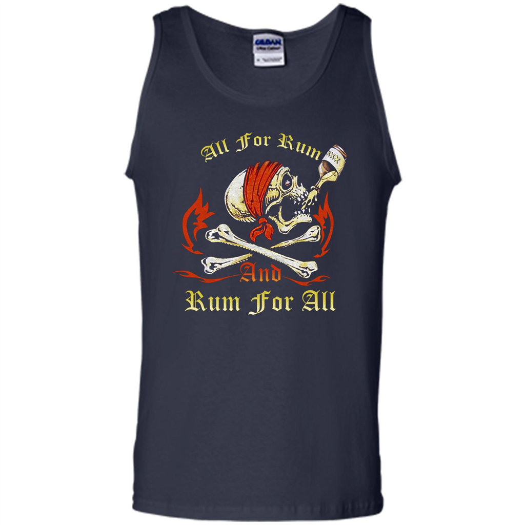 Rum T-shirt All for Rum And Rum For All T-shirt Navy