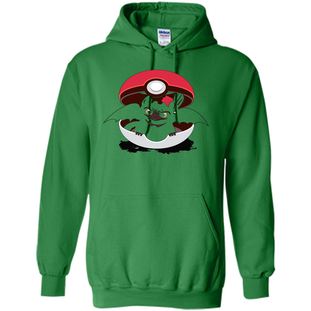 Cartoon T-shirt How To Catch Your Dragon Irish Green