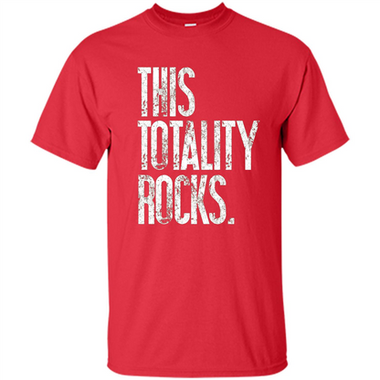 This Totality Rocks T-shirt Red