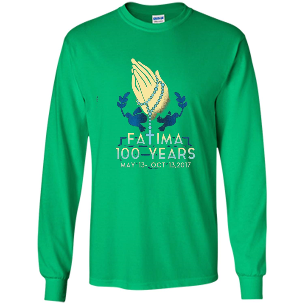 Fatima 100 Years T-shirt Irish Green