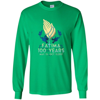Fatima 100 Years T-shirt Irish Green