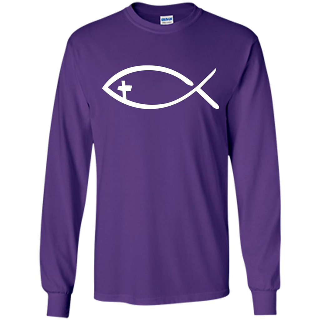 Christian T-shirt Jesus fish T-shirt