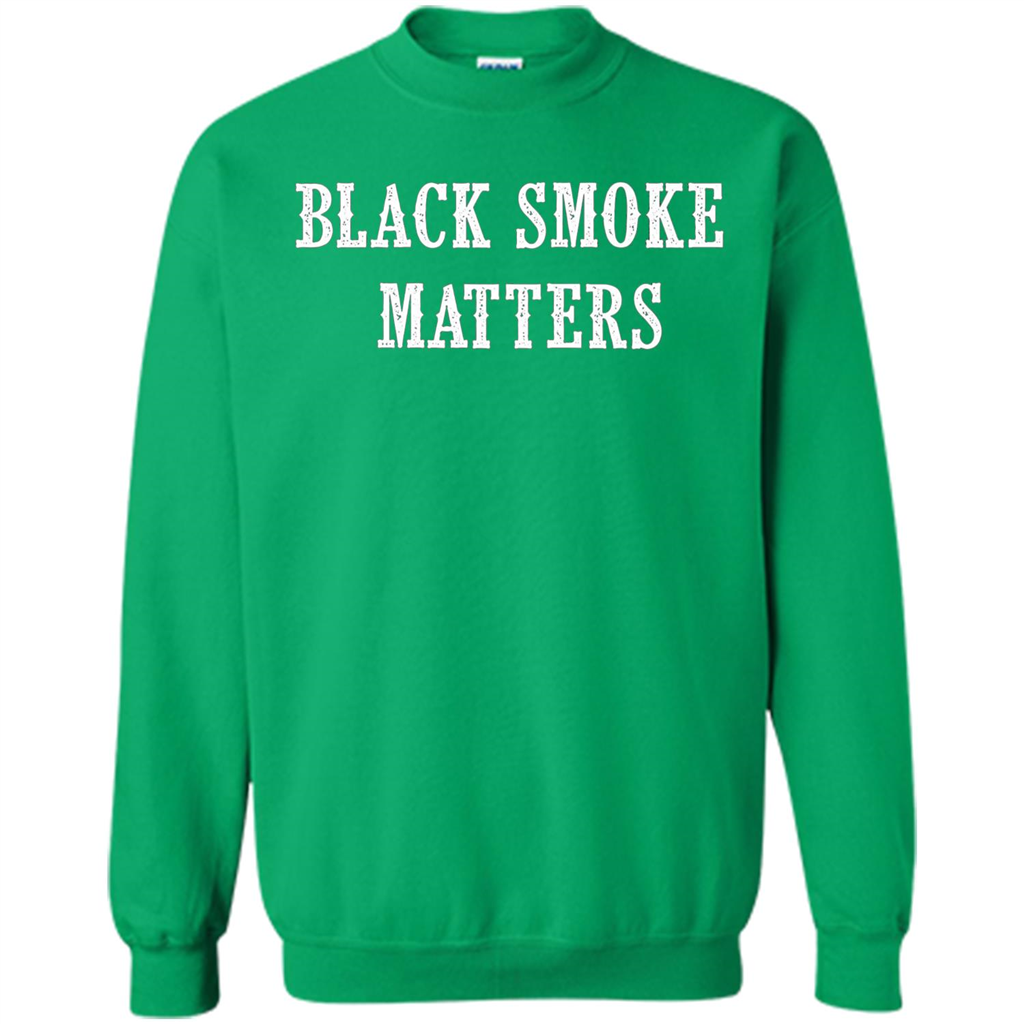 Black Smoke Matters, Diesel Trucks Rolling Coal T-shirt Irish Green