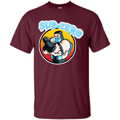 Gamer T-Shirt Sub-Zero Mortal Kombat II Maroon
