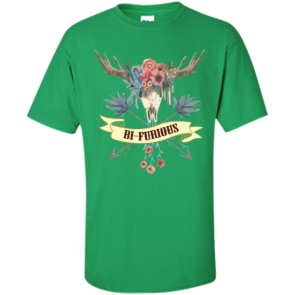 Be Furious T-shirt Irish Green