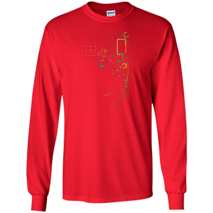 City Grid T-shirt Red