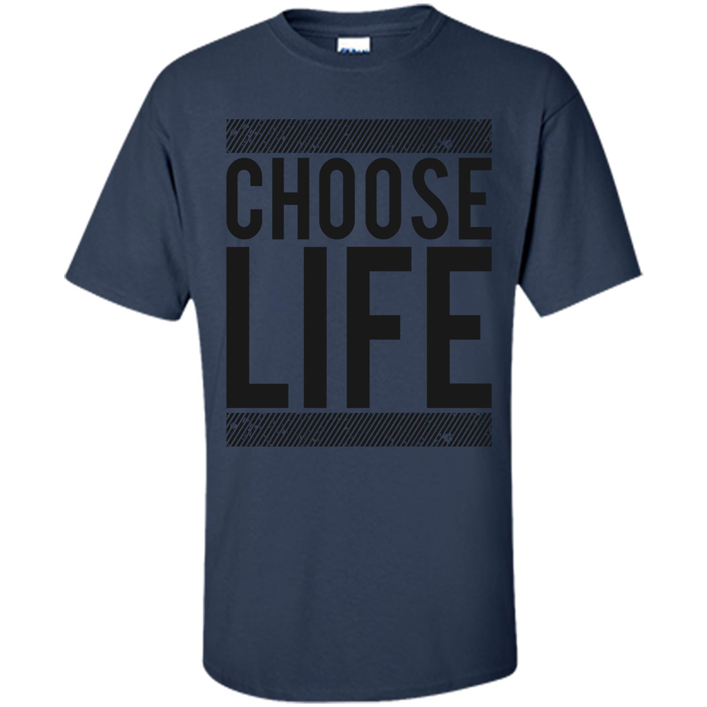 Choose Life T-Shirt Navy