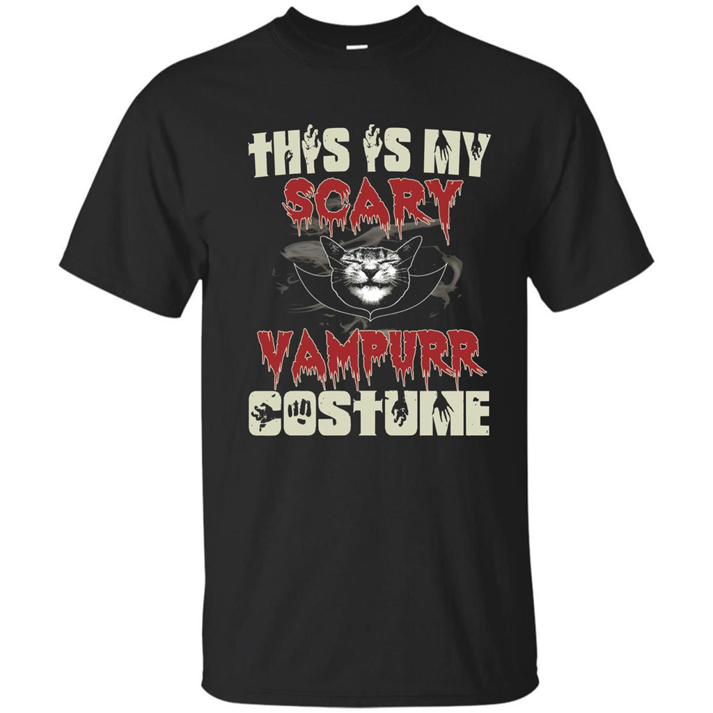 Halloween T-shirt This Is My Vampurr Costume T-Shirt Royal