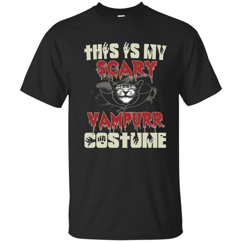 Halloween T-shirt This Is My Vampurr Costume T-Shirt