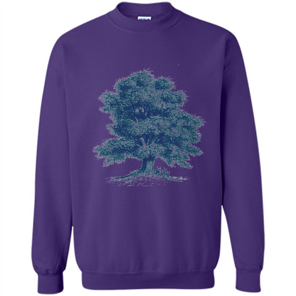 Maple Tree T-Shirt. Tree Natural Maple Tree T-shirt Orange