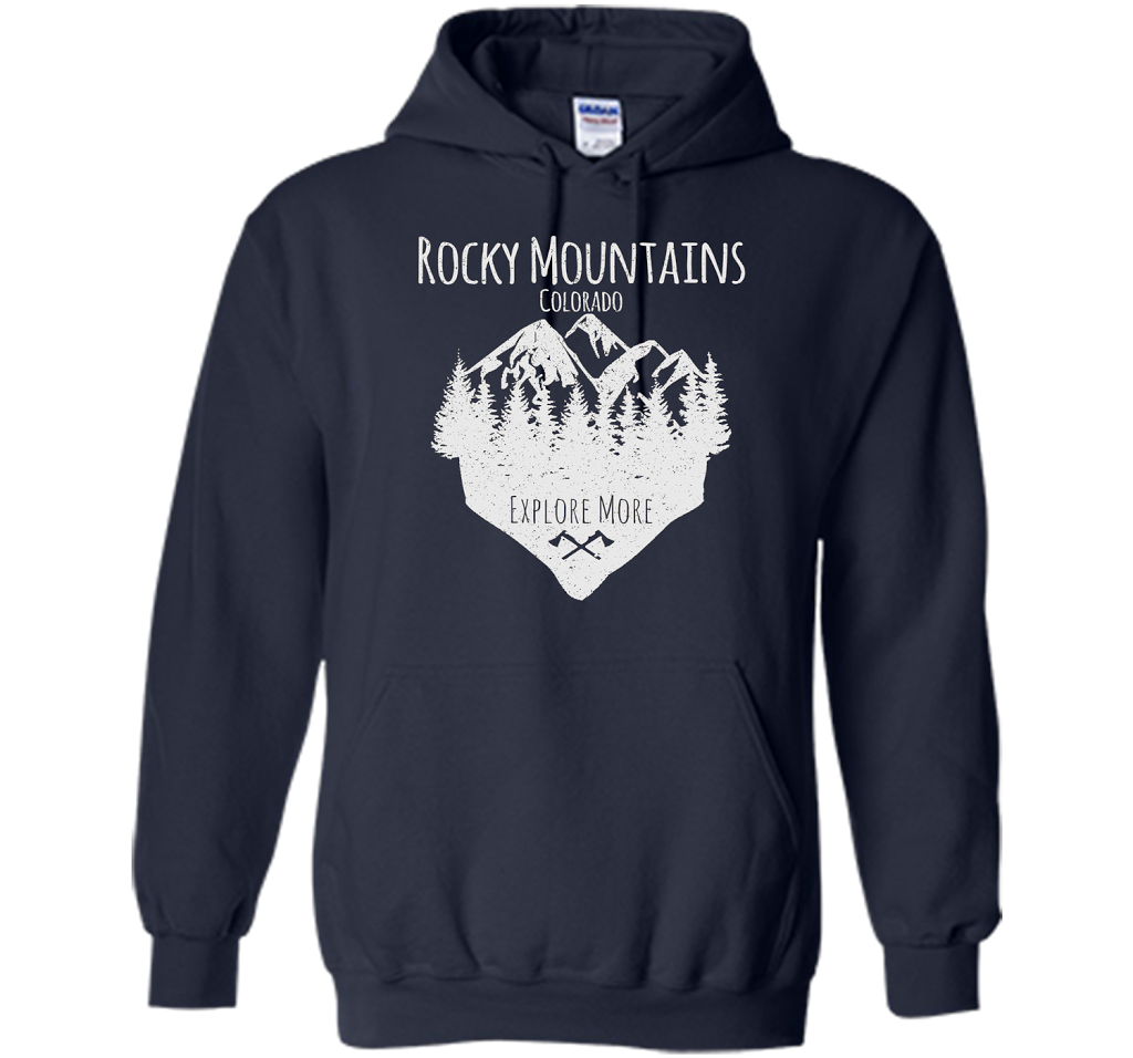 PREMIUM Rocky Mountains, Colorado - Souvenir T-Shirt t-shirt Navy