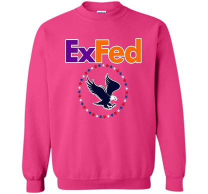 Funny Retired Federal Government Worker EX FED T-shirt t-shirt Heliconia