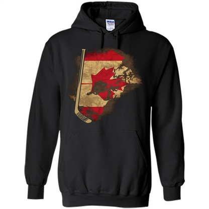 Canada Hockey T-shirt Black