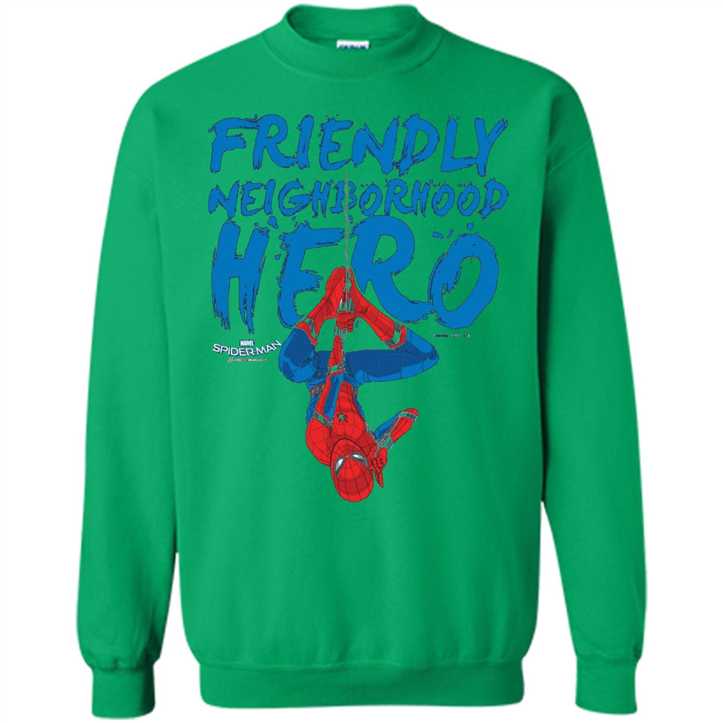 Homecoming Friendly Neighborhood Hero T-shirt Irish Green