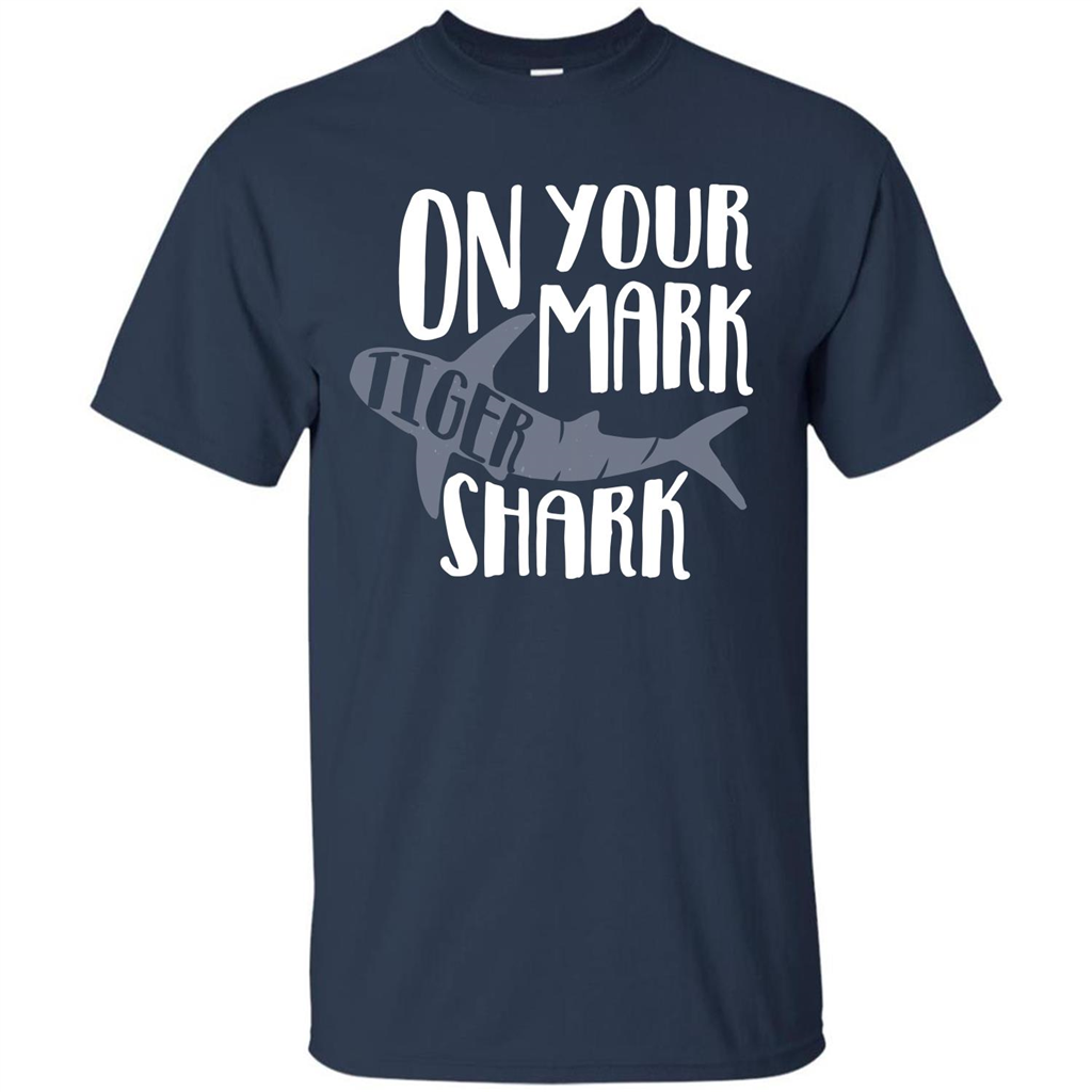 Tiger Shark T-shirt On Your Mark Tiger Shark T-shirt Navy
