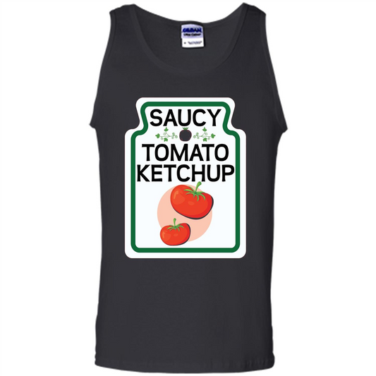 Saucy Tomato Ketchup T-shirt Black