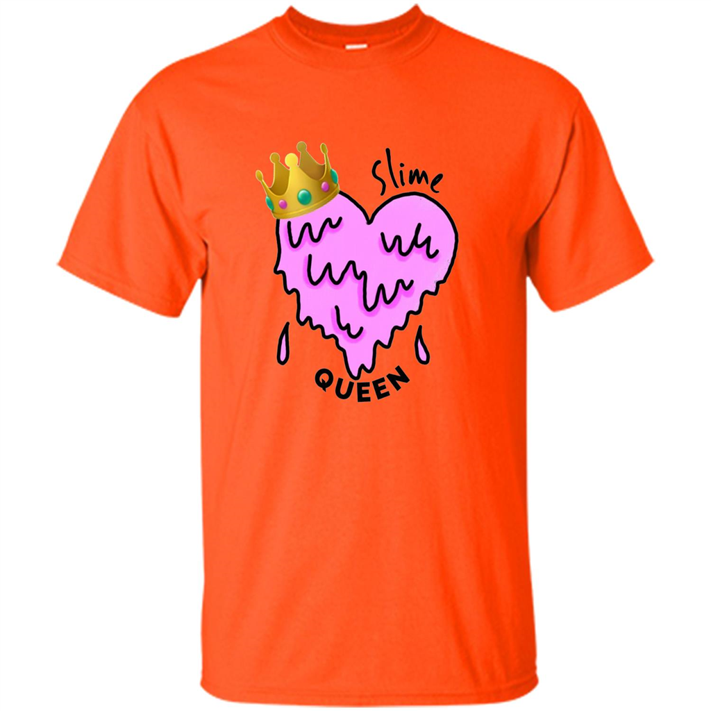 Slime Queen Heart T-Shirt Orange