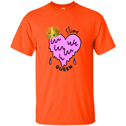Slime Queen Heart T-Shirt Orange