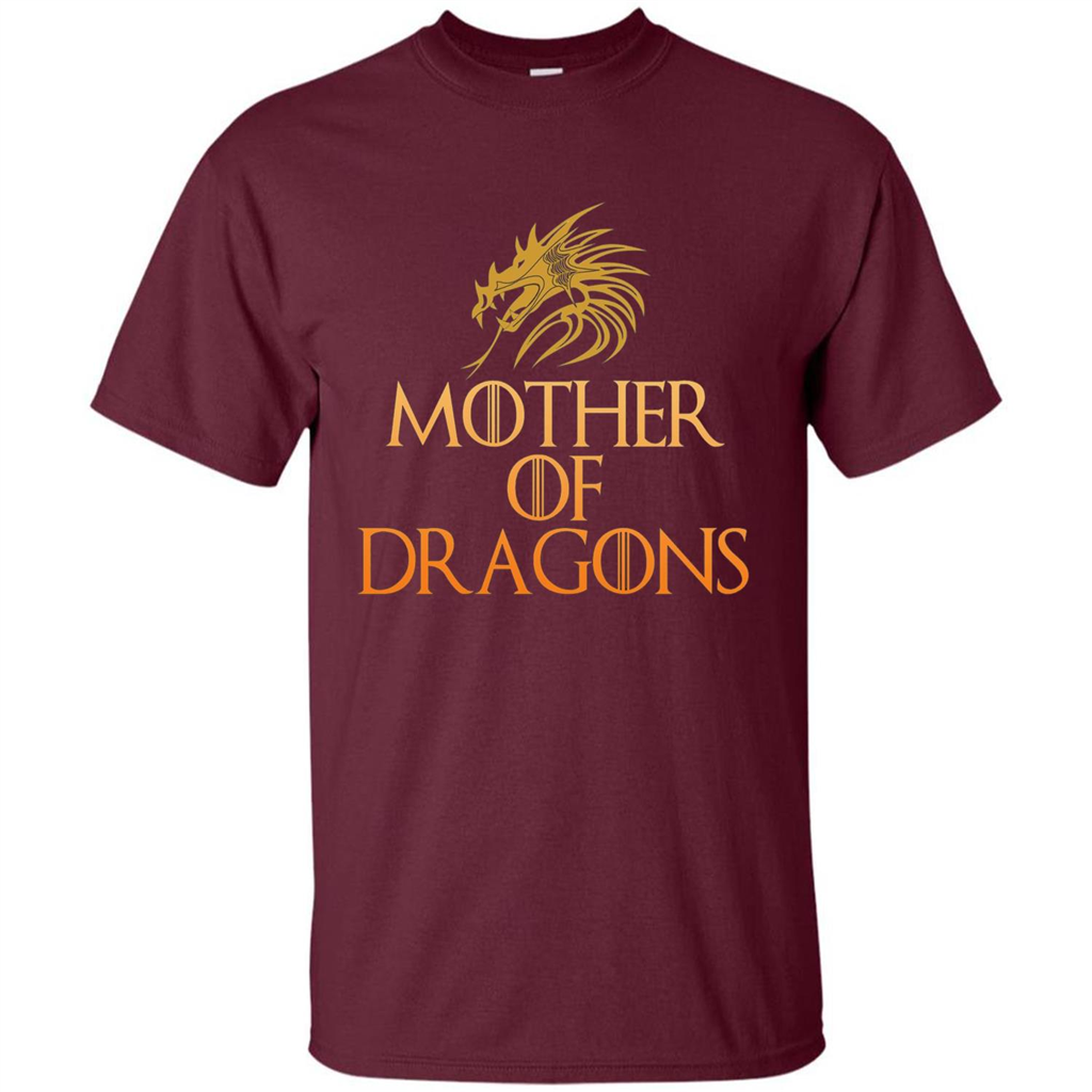 Mother Of Gragons T-shirt Maroon