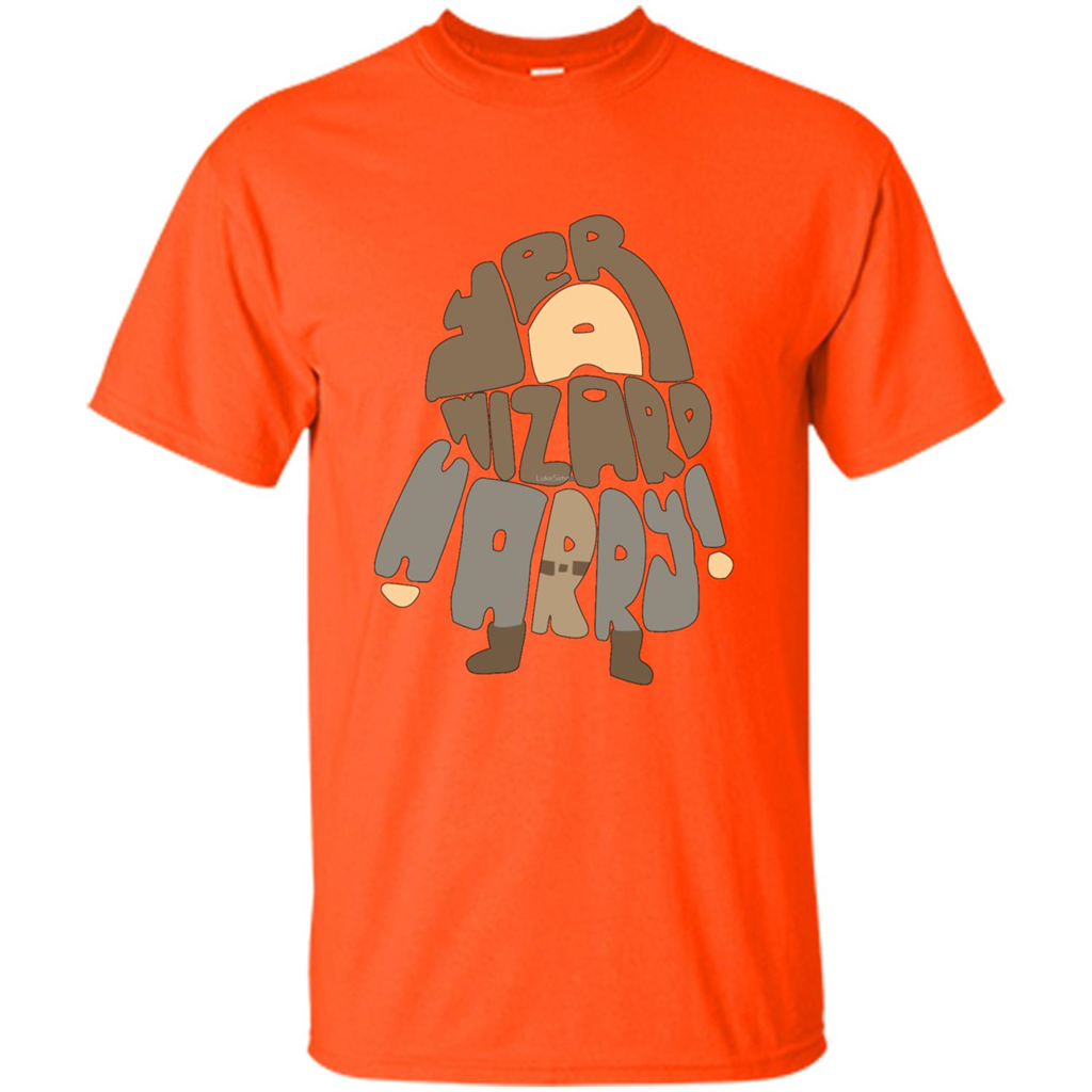 Movies T-shirt Yer A Wizard Harry Orange