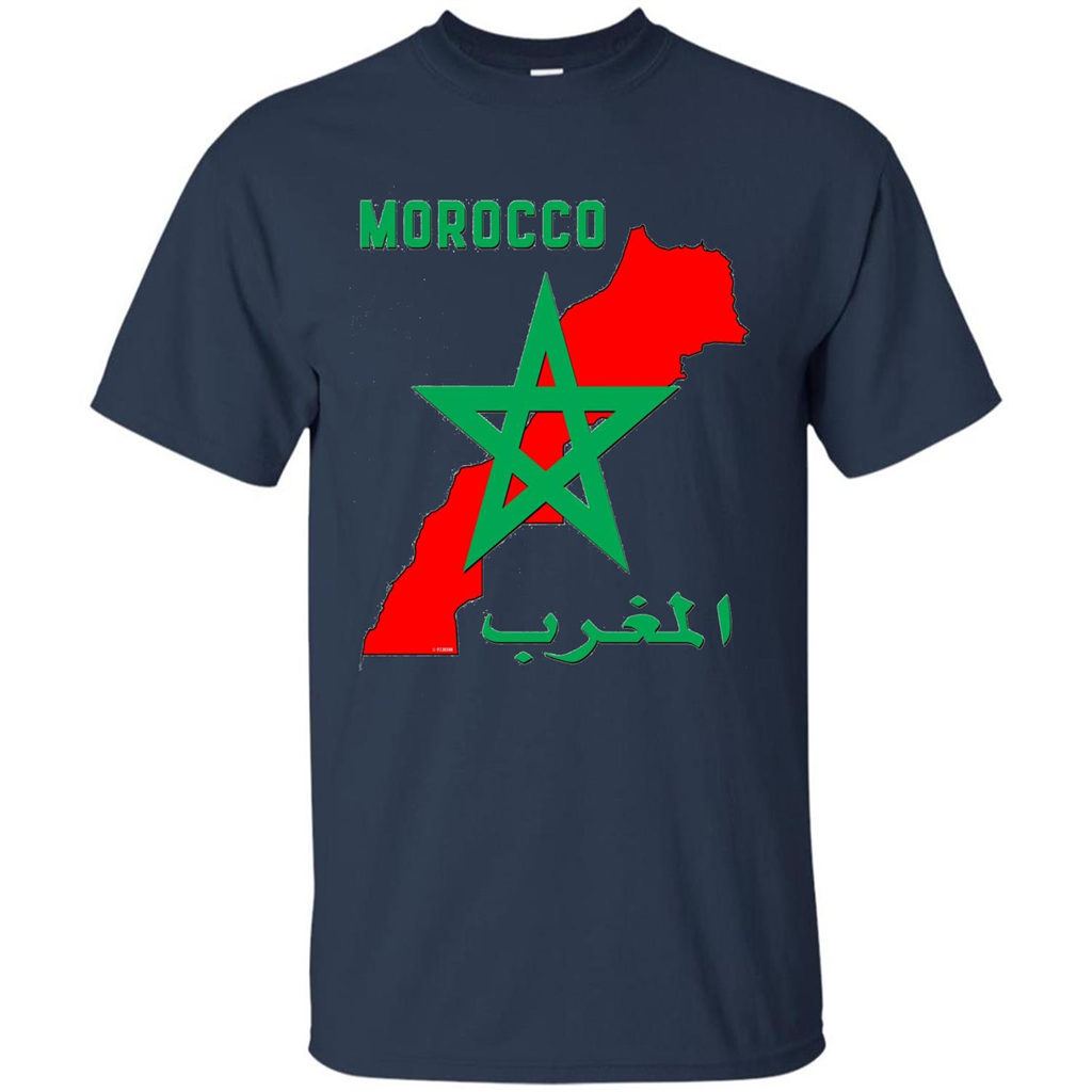 Morocco Moroccan T-shirt Navy