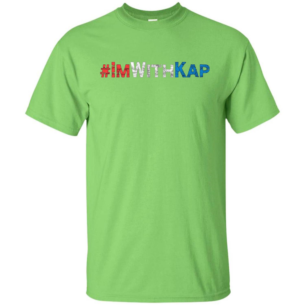 I'm With Kap T-Shirt Lime