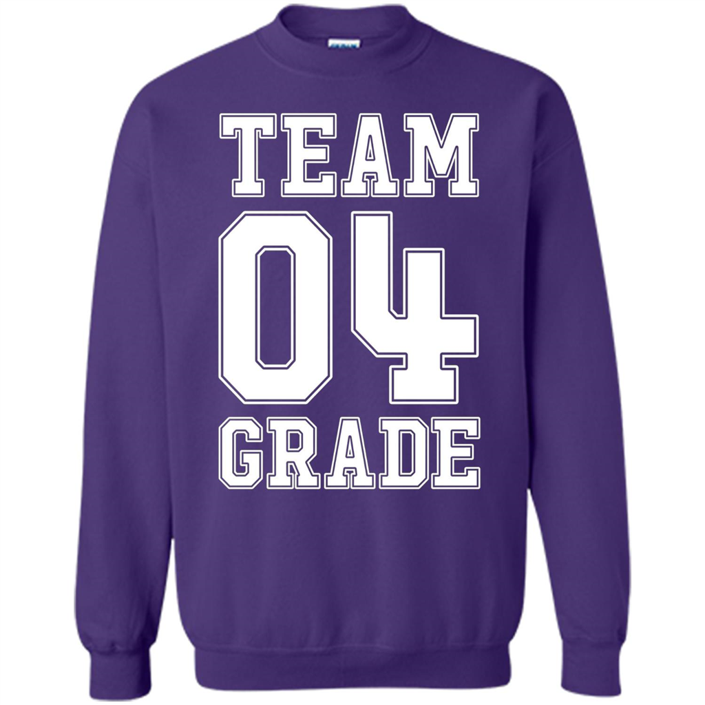 Team Fourth Grade T-shirt Team 4th Grade Back To School T-Shirt Orange