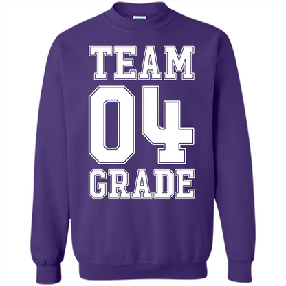 Team Fourth Grade T-shirt Team 4th Grade Back To School T-Shirt Orange