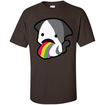 Love Cat T-shirt Cute Cat Dark Chocolate