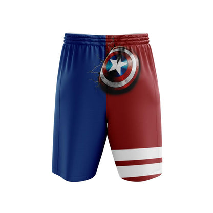Captain America Beach Shorts