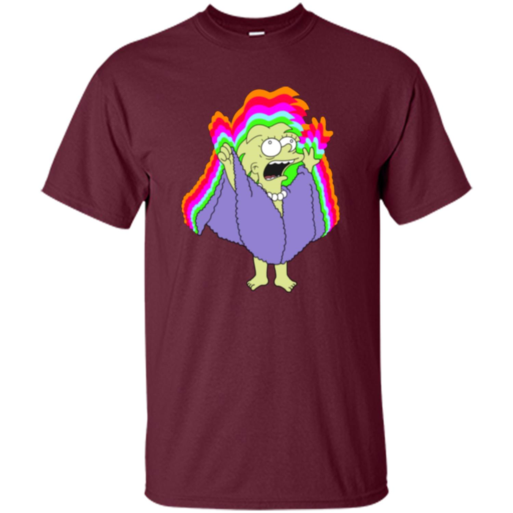 Lizard Queen T-shirt Maroon